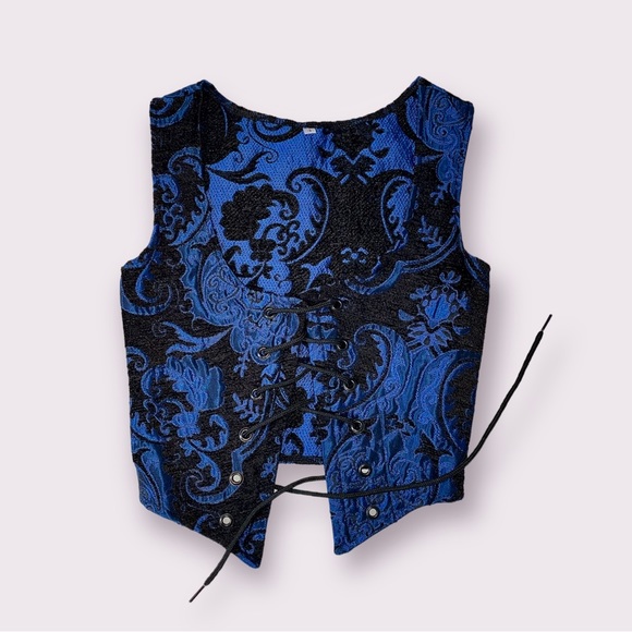 Tapestry handmade corset - Picture 3 of 3